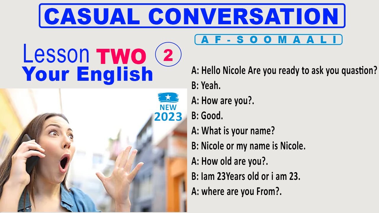 barshada luuqada english ka casharka(2)2023