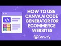 How to Create Interactive Widgets Using Canva AI Code Generator | Cost Calculator with Canva AI