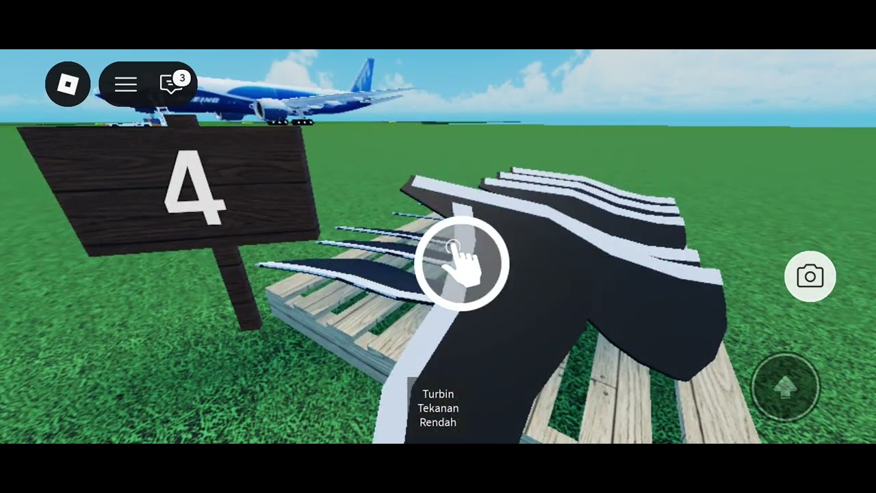 Bermain game roblox uji mesin pesawat