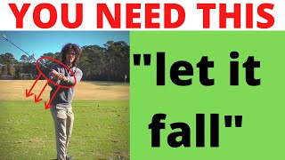 STOP "Hitting from the Top" FOREVER [Simple Golf Swing Thought]