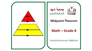 Ibda3 - GR8 - Math - Midpoint Theorem