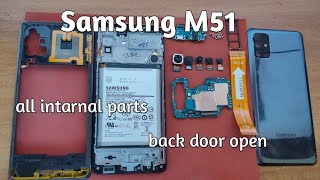 Samsung M51 dissemble all intarnal parts how to open