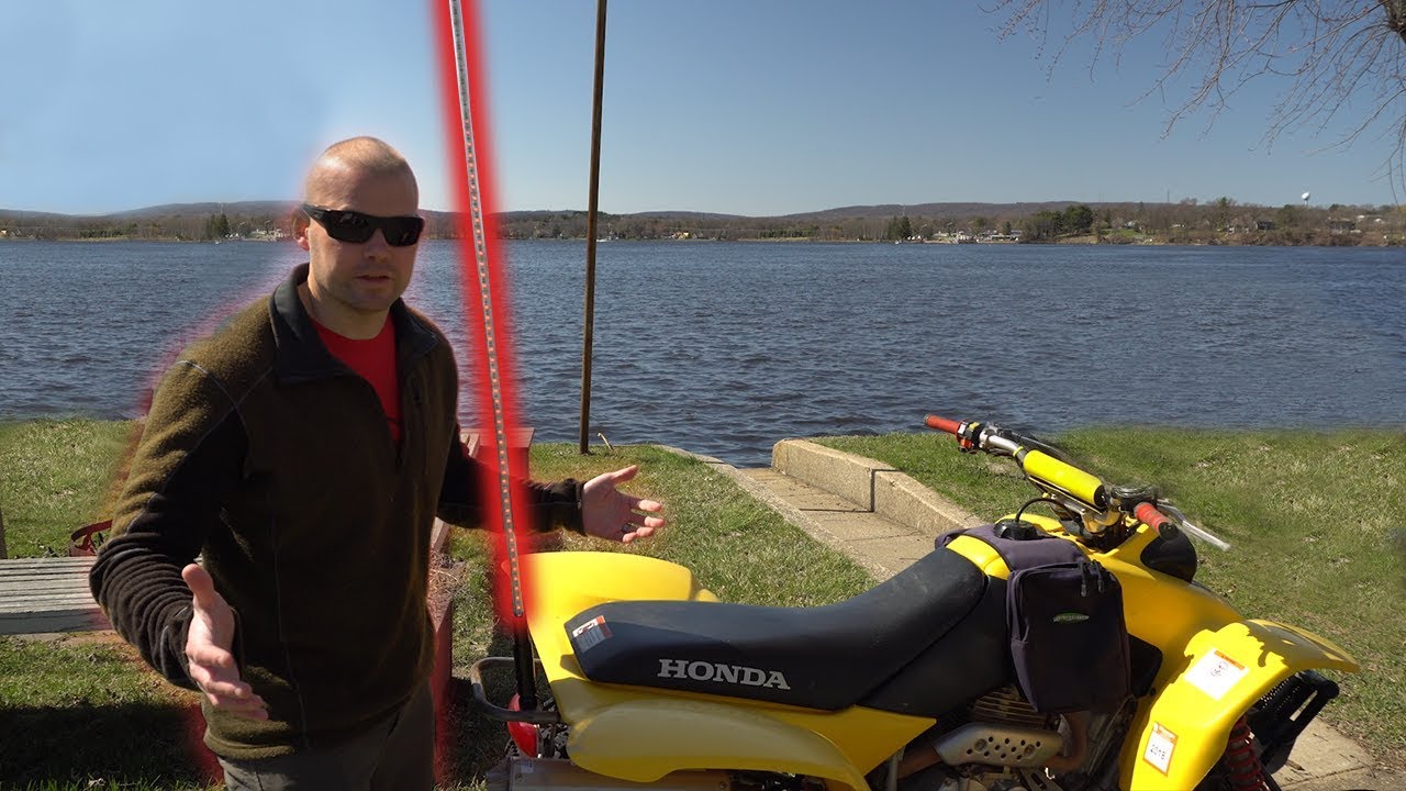 ATV Light Whip How to Install YouTube