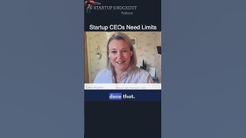 Startup CEOs NEED Limits | Scale-up Coaching Horizon37