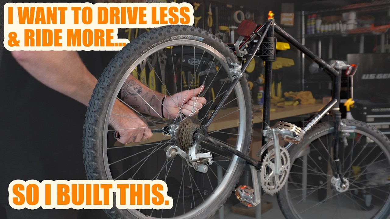 Can This 41 Year Old MTB Replace My Car? Cargo Bike Restomod | Ep. 1