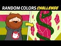 Random Color Palette DRAWING CHALLENGE