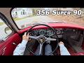 1963 Porsche 356 Super 90 Coupe - The Air Cooled Classic You Need To Hear (POV Binaural Audio)