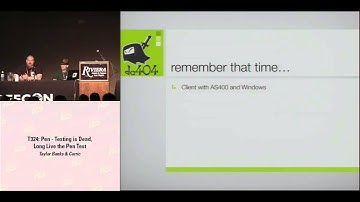 DEF CON 16 Hacking Conference Presentation By Banks, Carric - Pen-Testing is Dead - Video and Slides
