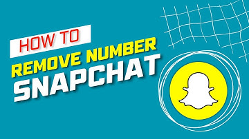 How to remove number from Snapchat (Quick & Easy)