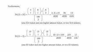 Exam P Exercise for June 8, 2017