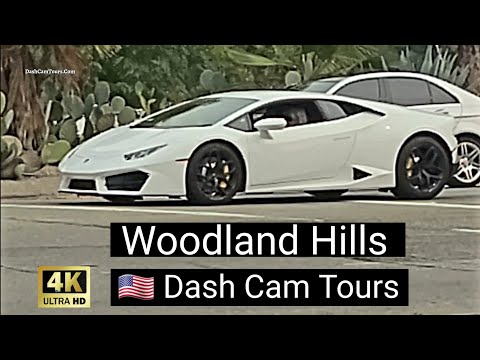 Driving Tour of Woodland Hills, California