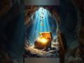 Hidden Cave Treasure | Gold & Pearls | Real Discovery #shorts #ai #aigold #viralvideo