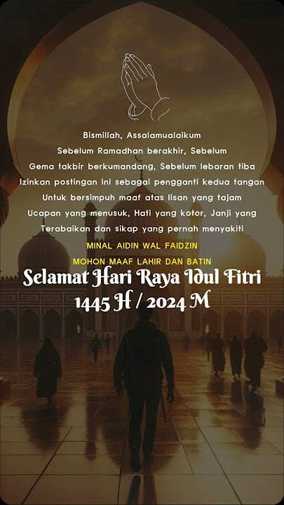 minal aidzin walfaidzin #shorts #motivation #katakatabijak #viral #trending #2024 #idulfitri #fyp