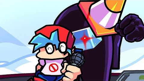 Among Us V4 Danger Cutscene Re-Take | Sticknodes #Fnf #sticknodes #sticknodespack #amongusfnf