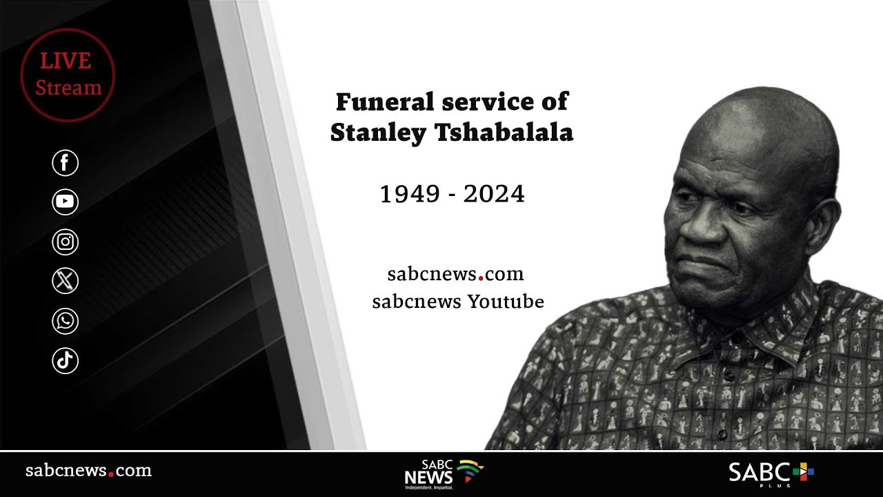 Funeral service of Stanley Tshabalala
