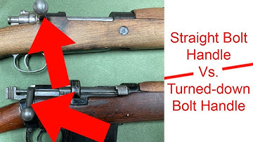 Straight vs  Turned down bolt handles (Mechanical Minute)