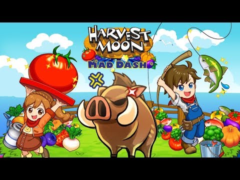 Harvest Moon: Mad Dash Gameplay (PS4, Switch)