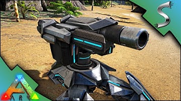 MUTATED KENTROSAURUS! TEK TURRET & TEK GRENADE STRUCTURE DAMAGE TEST - Ark Survival Evolved [S3E102]