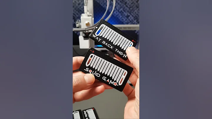 3D Printed Musical Fidget - Squid Game #3dprinting #fidget