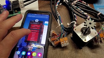 OnStep motor testing with Hujer shield