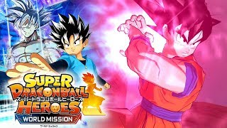 TEACHING GOKU THE GALICK GUN ATTACK!!! Super Dragon Ball Heroes World Mission Gameplay!