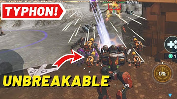Indestructible Typhon with Infinite Aegis Shield - War Robots