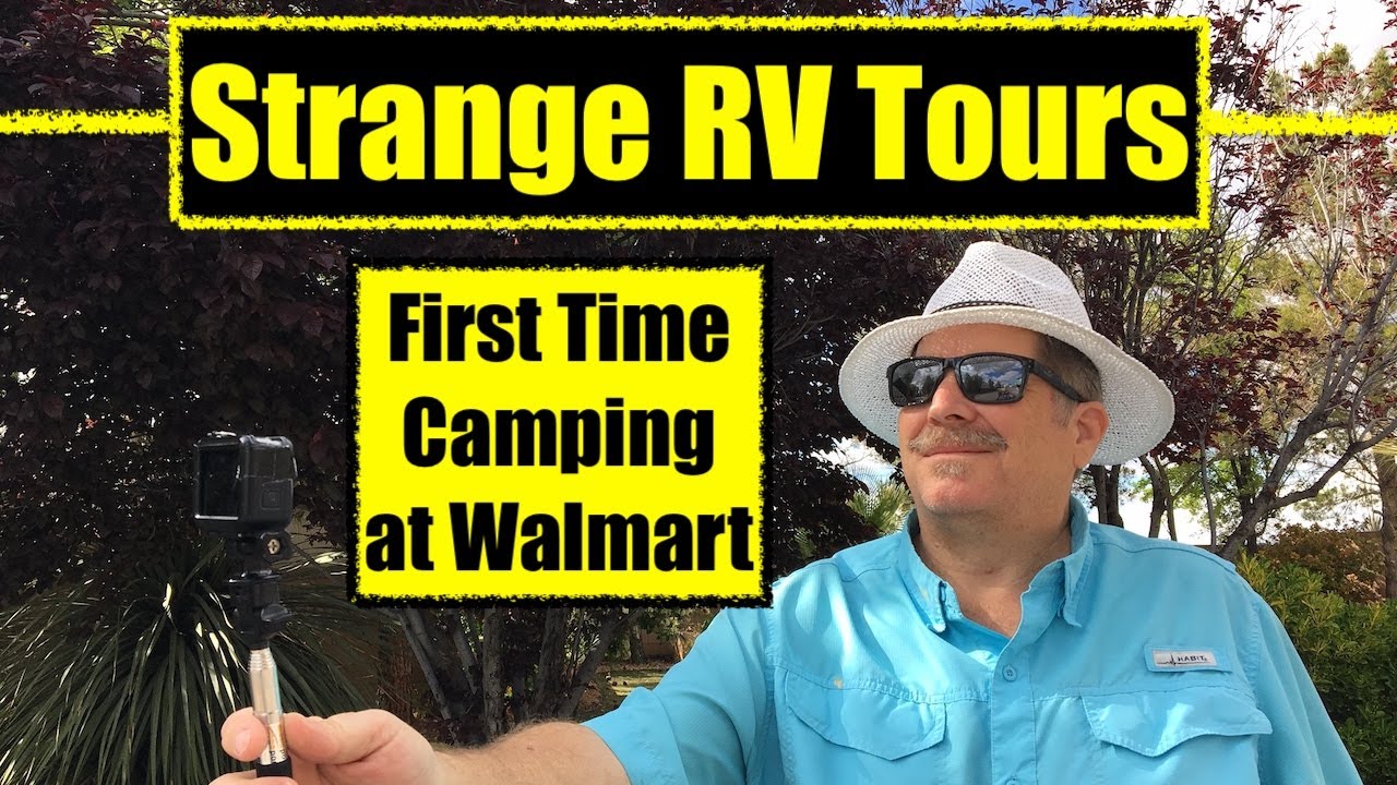 First Time Camping at Walmart YouTube