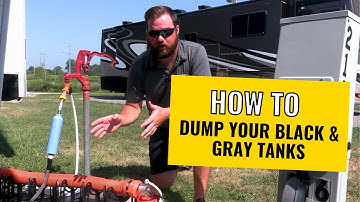 How to Dump Your Black and Gray Tanks