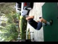 Vern Gambetta doing his jump routine