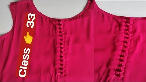 Boat Neck Design With Potli Button 👌