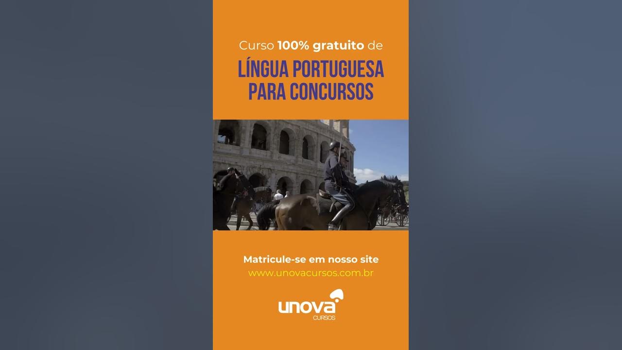 Curso Gratuito: Língua Portuguesa para Concursos 