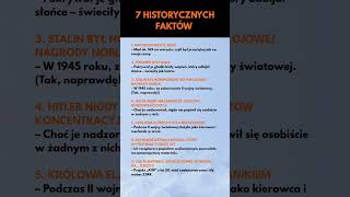 7 Historycznych Faktów