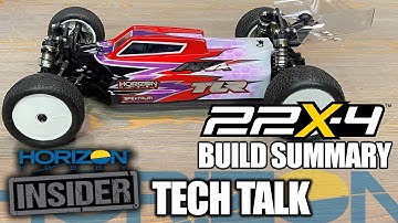 TLR 22X-4 Build Summary - Horizon Insider Tech Talk