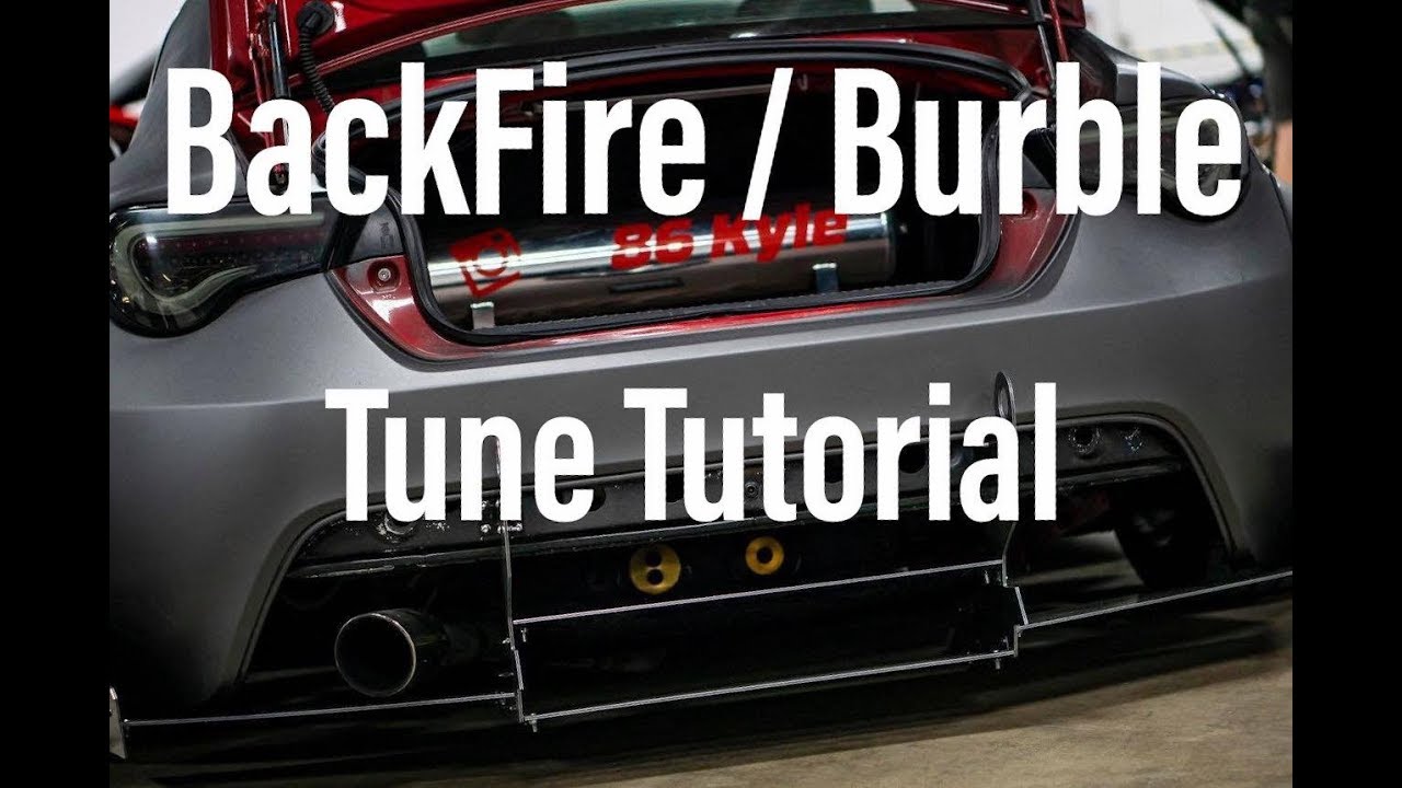 Burble Backfire Tune For Frs Biz Toyota 86 YouTube