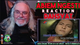 Abiem Ngesti Reaction - Dahsyat - First Time Hearing - Requested