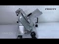 Слайсер Frosty HBS-250 професійний для м&#39;яса та сиру | Голос Повара