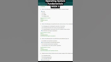 NPTEL Operating System Fundamentals Week 0 Assignment Answers | July–Dec 2025 | NOC25-CS141