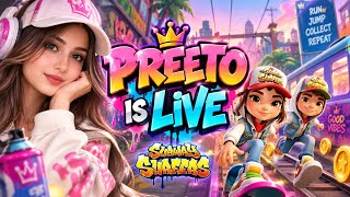 🔴 LIVE | Subway Surfer Gameplay 🔥High Score Challenge!! #verticallivefeed #shortsfeed screenshot 5