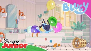 💯Bluey plays being mum | Bluey 💙 | Disney Junior Arabia