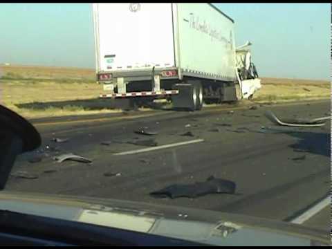 The Aftermath of a bad Semi Truck Accident - YouTube