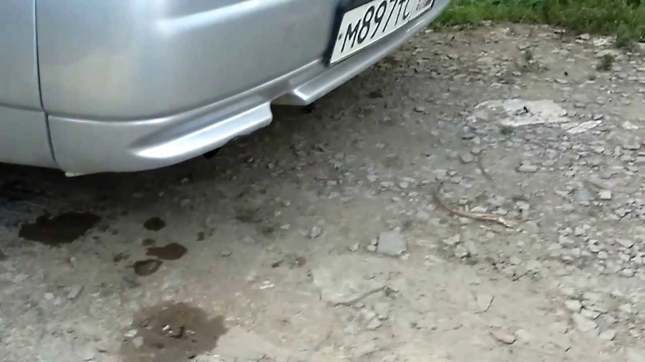 Ваз 2110 Выхлоп - YouTube