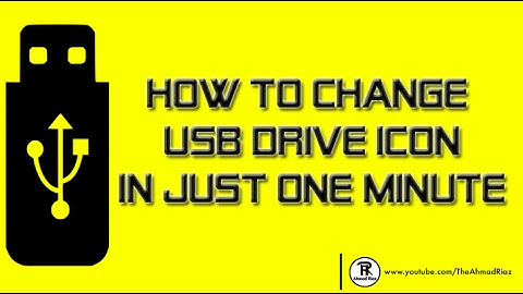 How To Change USB Drive Icon 2017 Updated!!!!