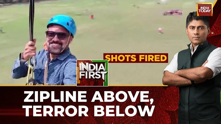 New Video Of Pahalgam Terror Attack Surfaces: Shocking Video Shows Tourist On Zipline Amid Gunfire