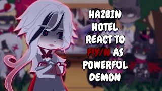 Hazbin Hotel React To F!Y/N As Powerful Demon As Arlecchino || Gacha React