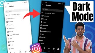 Instagram Theme Change Kaise Kare | How To Enable Dark Mode On Instagram | Instagram Dark Mode screenshot 5