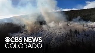 Firefighters begin burning slash pine piles in Summit County