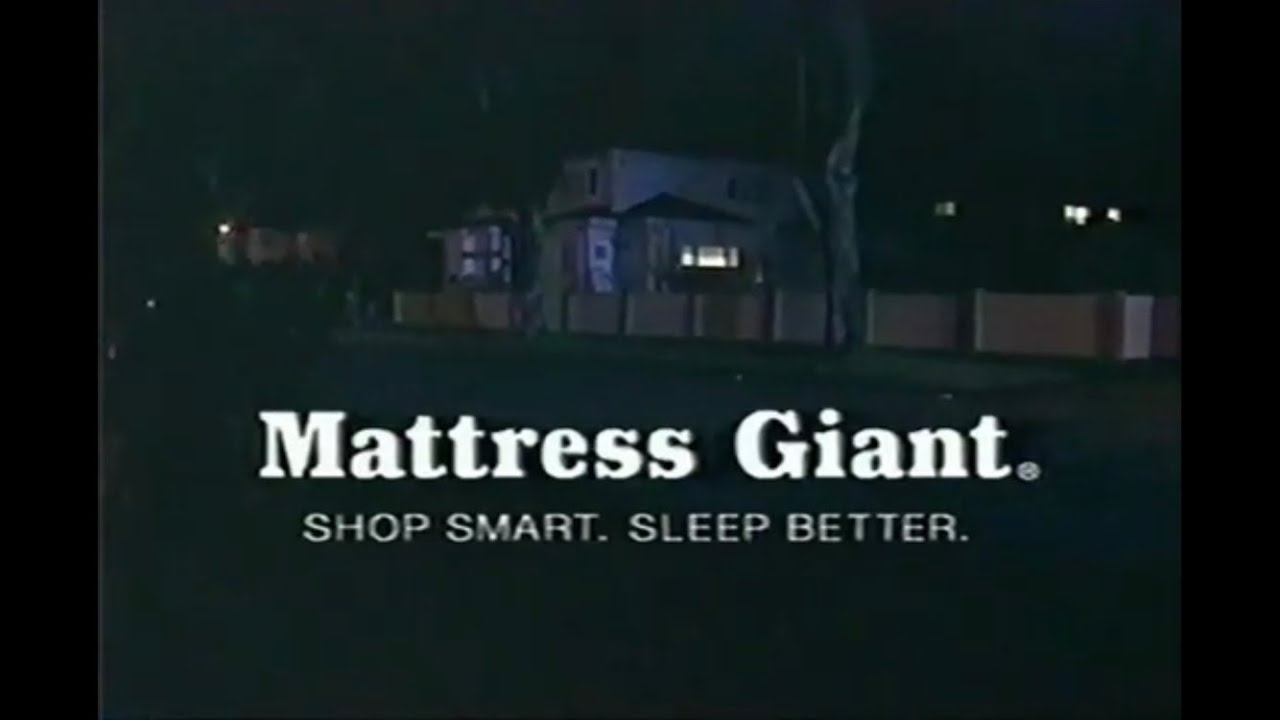 Mattress Giant 2003 Commercial Z’s in the Neighborhood YouTube