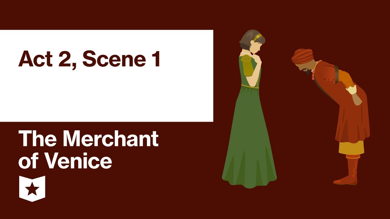 merchant of venice summary of act 2 scene 1