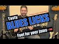 Tasty Blues Licks in G - For Your Jams | Guitar Lesson