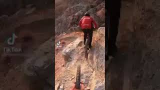 Crazy Ride 🚵‍♀️🚲🚲😎 | Extreme Sports | Self Record #shorts #bicycle #extreme
